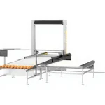 Automatic Dough Loading Robot 18m² Baking Area