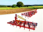 245 Cm Spring Cultivator Rotary Rake (With Rollers) Combination - Image 2