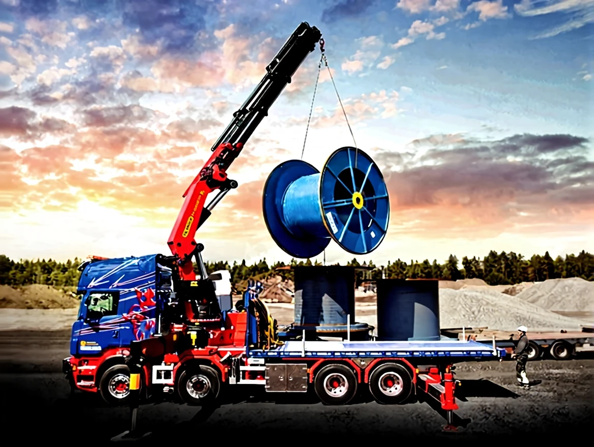 646geg0s7srmy0cvabmtn3vrm4 30 Ton (21.9 Mt.) Vehicle-Mounted Folding Boom Mobile Crane - Image 1