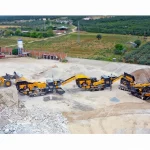 Mobile Tracked Jaw Crusher with Vibrating Screen Stone Crushing Plant