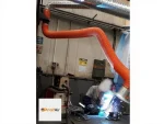 Ø160mm 3 Metre Acrobat Arm with Mounting Bracket Welding Fume Extractor Arm - Image 5