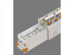 Natural Gas or Electric Heated Tunnel Type Powder Coating Baking Oven - Image 4
