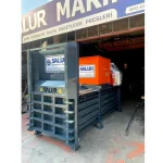 Horizontal Waste Baler Press 15 Tons/Hour