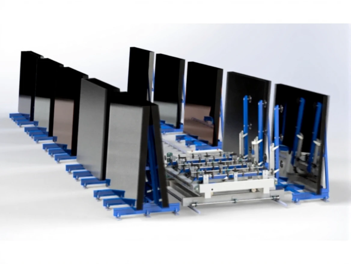 66v6w4kvvsrmc0cv53ss7mc0a4 Small Glass Loading Machine - Image 1