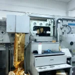 78 x 108 cm Automatic Gilded Cardboard Box Cutting Machine