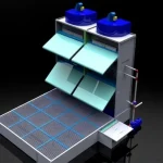 Industrial Wet Paint Booth with Water Curtain