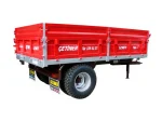 Single-axle Double-wheeled 4 Ton Dump Trailer - Image 2