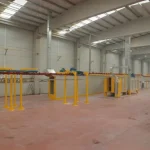 800X2300x20000 Mm LPG/LNG Tunnel Type Electrostatic Painting Oven