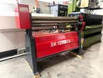 Ostaş Brand 1270x76 3-Roller Motorized Sheet Metal Bending Machine