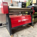 Ostaş Brand 1270x76 3-Roller Motorized Sheet Metal Bending Machine