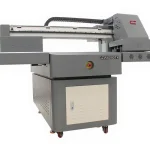 60 Cm X 90 Cm 3 Heads Flatbed LED UV Printing Machine