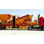 40 Ton / Hour Mobile Washing Screening Plants
