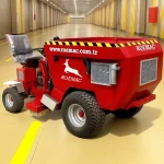 750 kg Synthetic Turf Filling and Brushing Machine