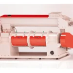 Liquid Spray 55 Kw Feed Crushing Molasses Mixing Machine