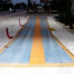 60 Ton (3x15 m) Mobile Steel and Concrete Platform Weighbridge