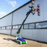 800 Kg (4.95M) Capacity Rail Mounted Glass Handling Robot