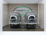 165x165 cm Rotating Base Gas Pizza Oven - Image 3