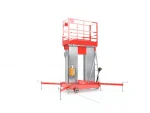200 Kg 14 Meter Aluminum Double Mast Personnel Lift - Image 9