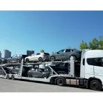 2 Axle Semi-Trailer Double-Decker Car Carrier