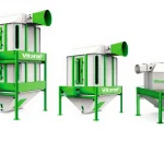 Feed Pellet Cooler and Cyclone