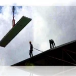 350 - 800 Vacuum Roof And Facade Sandwich Panel Lifting Mobile Tower Crane