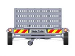 3500 Kg Carrying Capacity Galvanized Cargo Trailer - Image 3
