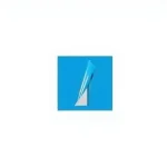 Plotter Paper Light Blue Glossy