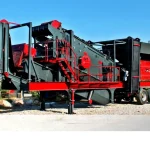 130-250 Ton / Hour Mobile Washing Screening Plant