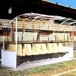 6 Meter (12 Person) Technical Team and Substitute Bench