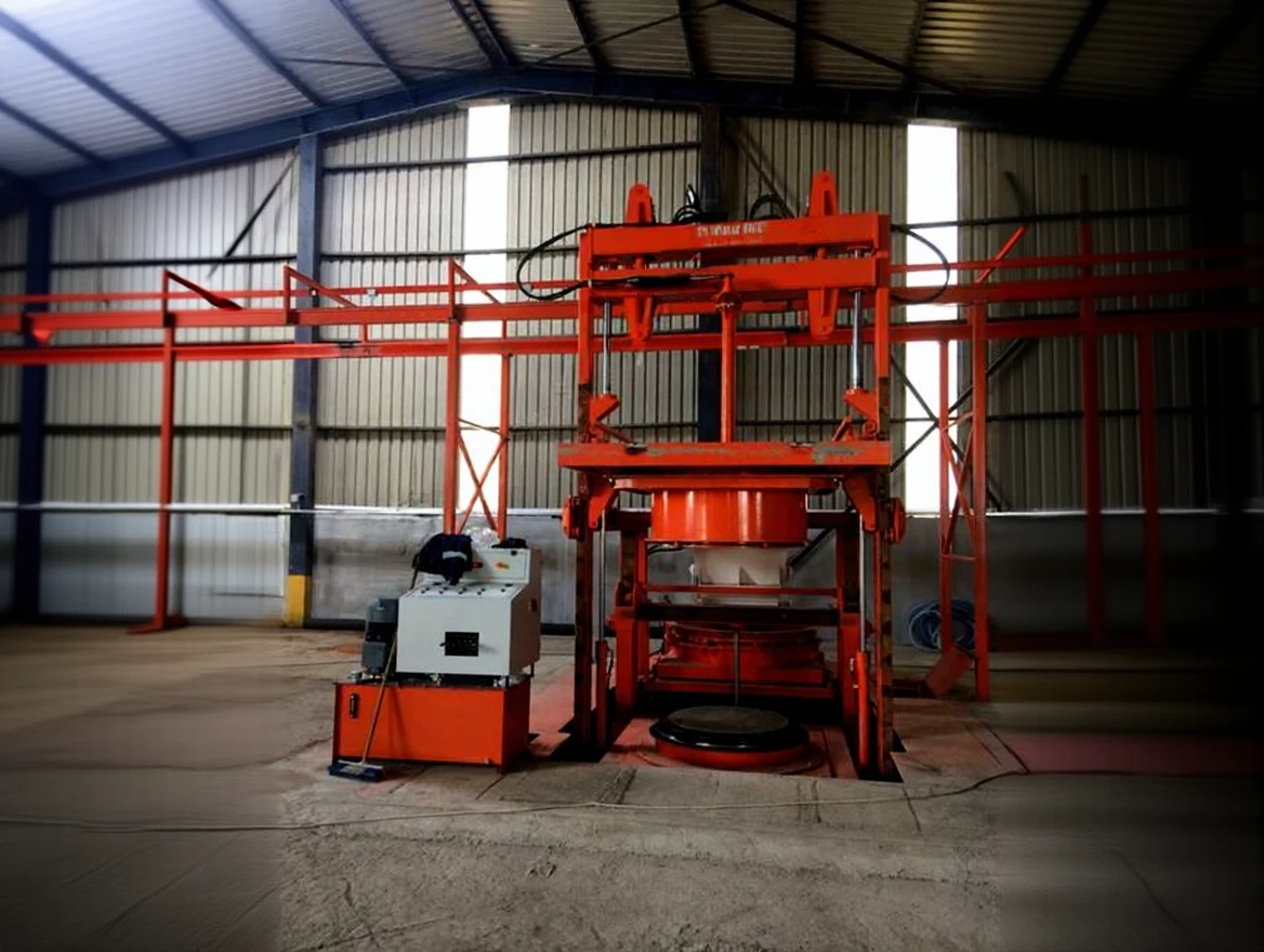 6xgq2wxpmhrma0cv63qtdvva50 Ø1000 mm Inspection Chimney Rings Concrete Chimney Machine - Image 1