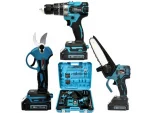 58vf 5ah Battery Powered 3-Piece Garden Set