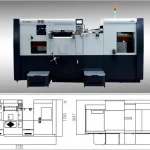 Huataı Ht760 High Speed Automatic Box Cutting Machine