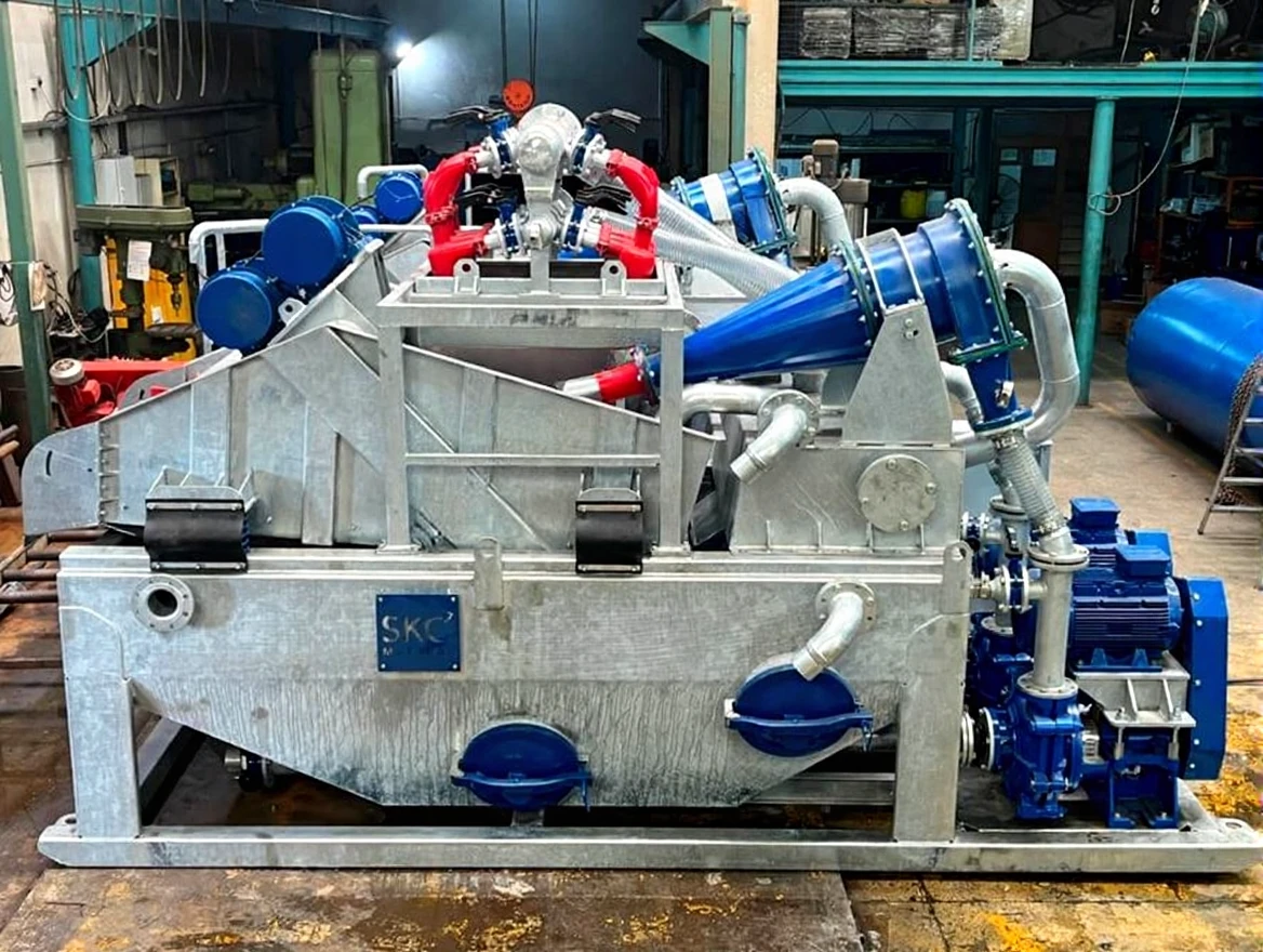 724cmw2xs5rmr0cvatktmjc8nm 250 m³/H (Desanders+Desilter) Dual Stage Particle Slurry Screen - Image 1