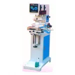 90mm Çift Renk Kapalı Hazne Tampon Baskı Makinası