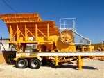 90-180 Ton/Hour Mobile Jaw Crusher Screening Plant