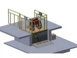 Platform 130 cm x130 cm H:1 Meter Scissor Disabled Platform - Image 3