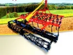 300 cm Spring Cultivator Rotary Harrow (Roller) Combination
