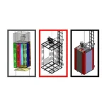 250 Kg Vertical Transport Cargo Platform