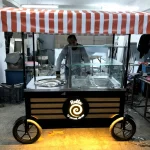 Lokma Dessert Cart, Mobile Lokma Stand and Cart