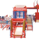 12-Piece Full Automatic Concrete Brick Paver Machine
