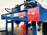 Hydraulics Brand 100 Ton Motorized Column Traveling Hydraulic Workshop Press - Image 2