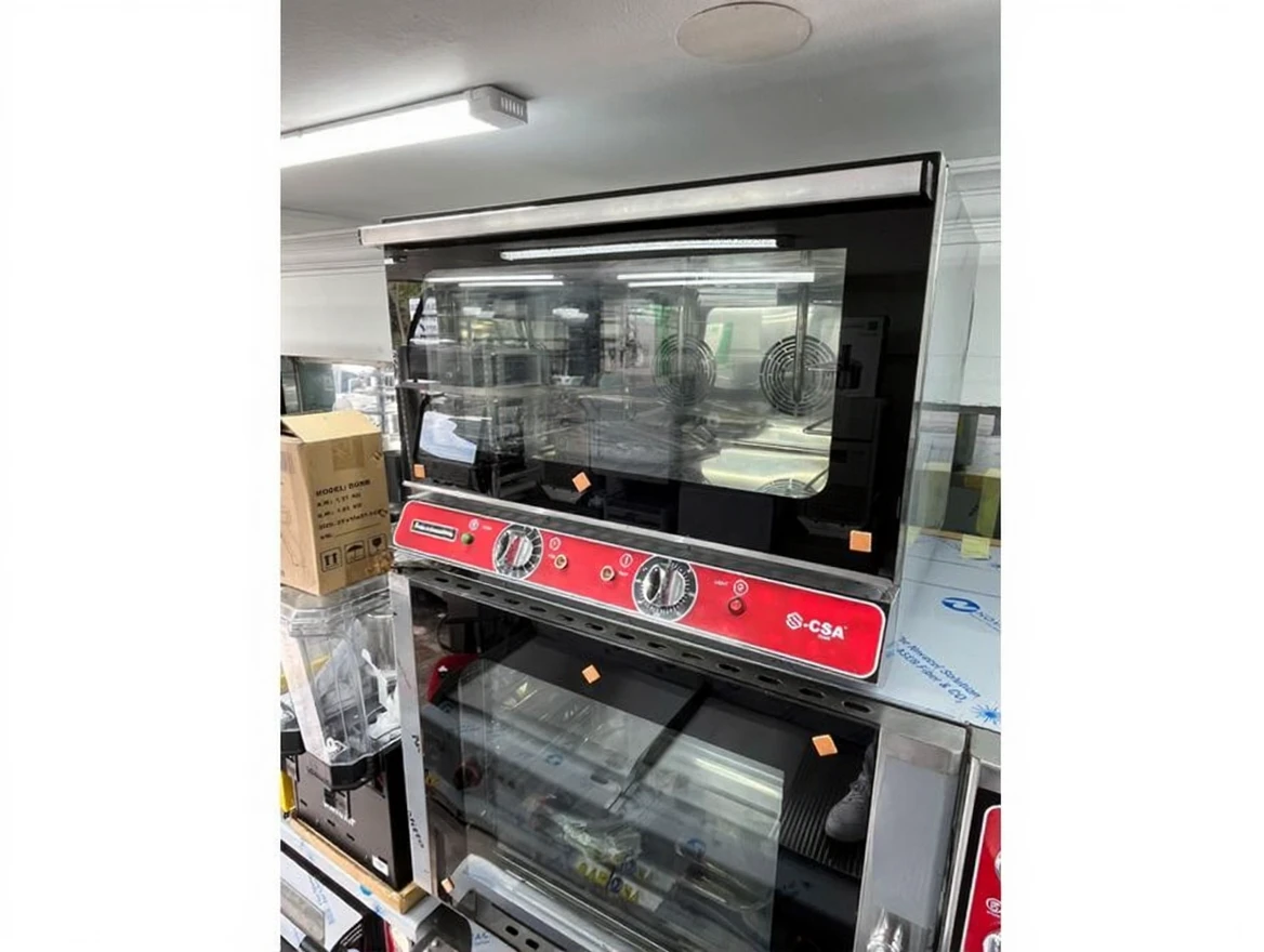 78mjbknsb5rm80ctwdkrnffvq8 4 Tray Manual Convection Pastry Oven - Image 1