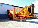 120 Ton Mobile Stone Crushing Screening Plant