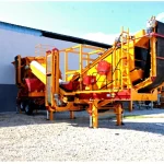 120 Ton Mobile Stone Crushing Screening Plant