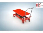 1 Ton 99 Cm Manual Movable Scissor Lift Platform - Image 5