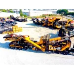 220-340 Ton / Hour Mobile Cone Crushing Plant