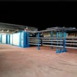 800x2300x8000 mm Electric Tunnel Type Electrostatic Paint Oven