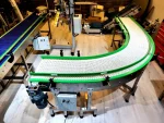 90 Degree Turned Stainless Modular Belt Conveyor - Image 4