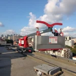 240 Kg Rail Guided Façade Cleaning System