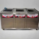 100 Litre 3-Compartment Manual Ultrasonic Washing Machine